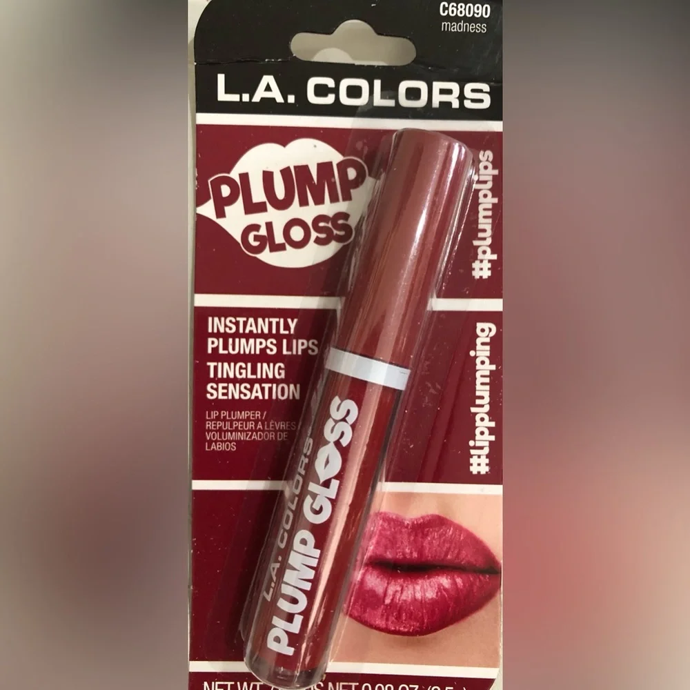 2pack shades of reds pinks & mauve lip plumping glossy moisturizing lipgloss‎